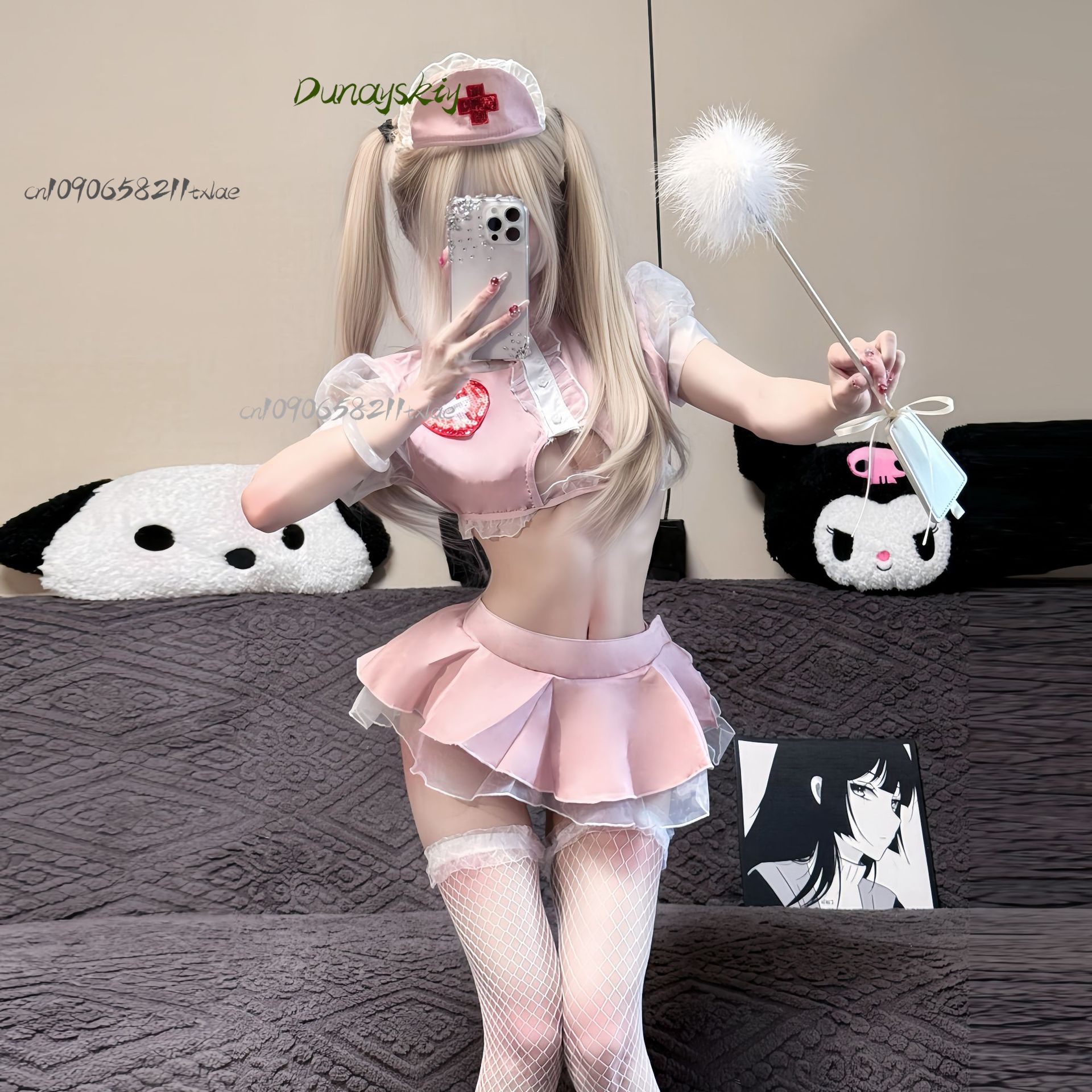 Sexy and cute nurse costume Go - Party Games Bunny 리뷰 및 가격