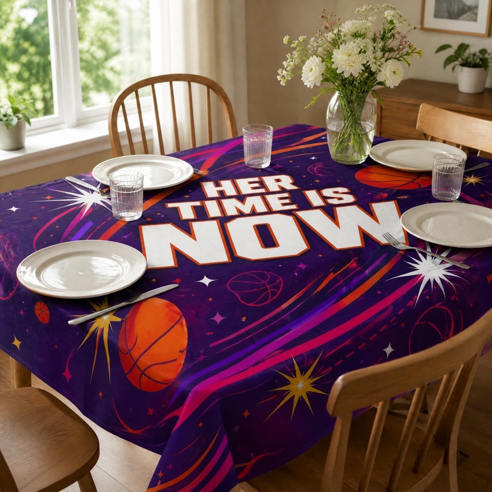 Basketball Tablecloth, Star Me - Party Games Girls Night 리뷰 및 가격