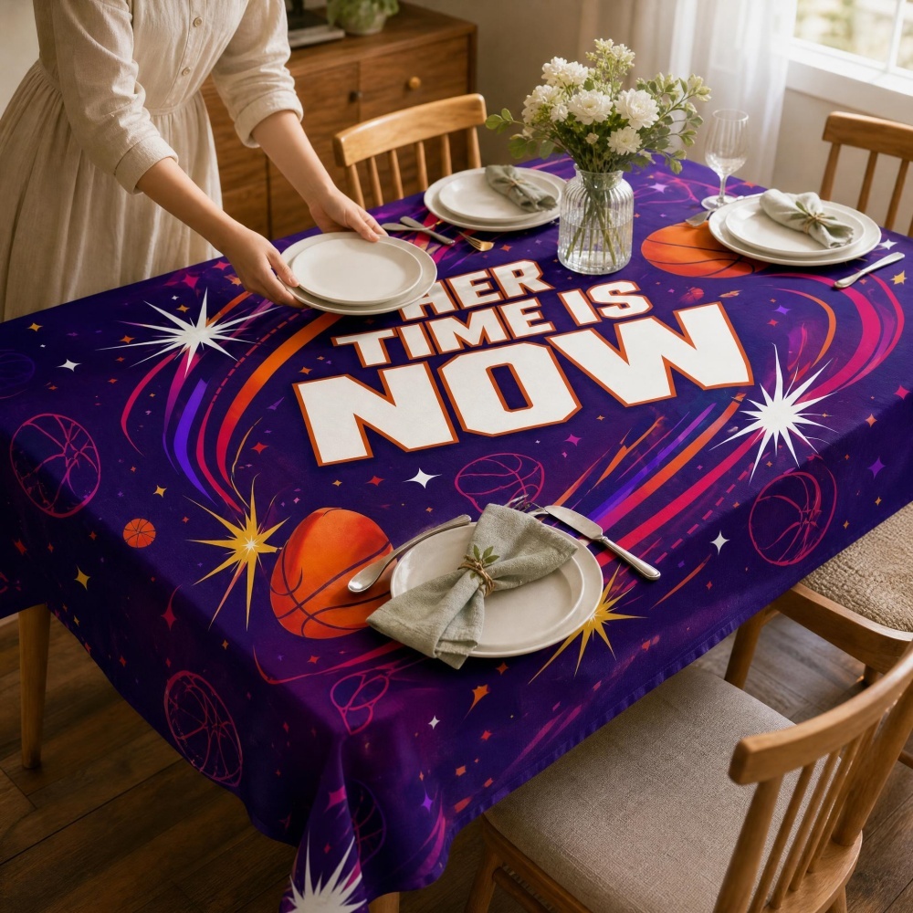 Basketball Tablecloth, Star Me - Party Games Girls Night 리뷰 및 가격