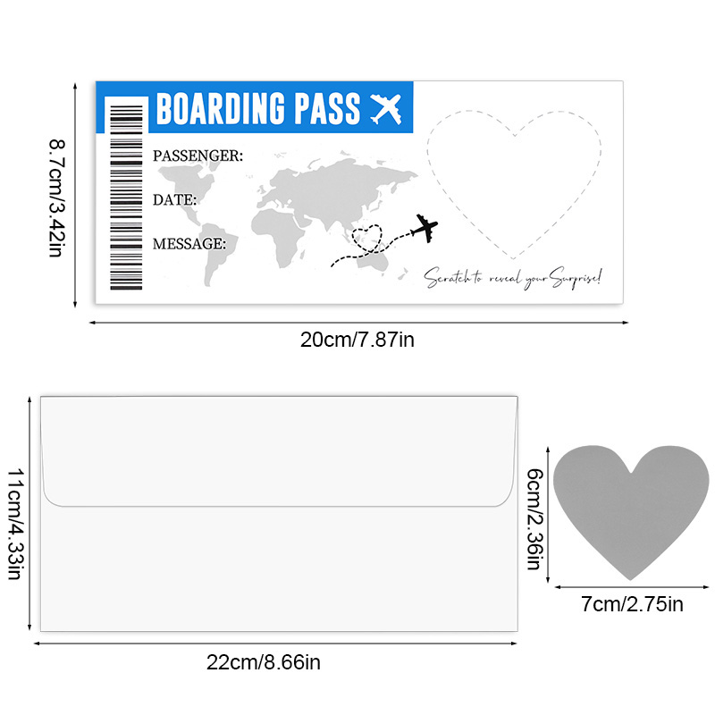 5Sheets Boarding Pass Scratch  - Party Games Game Pass 리뷰 및 가격