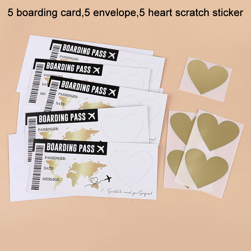 5Sheets Boarding Pass Scratch  - Party Games Game Pass 리뷰 및 가격