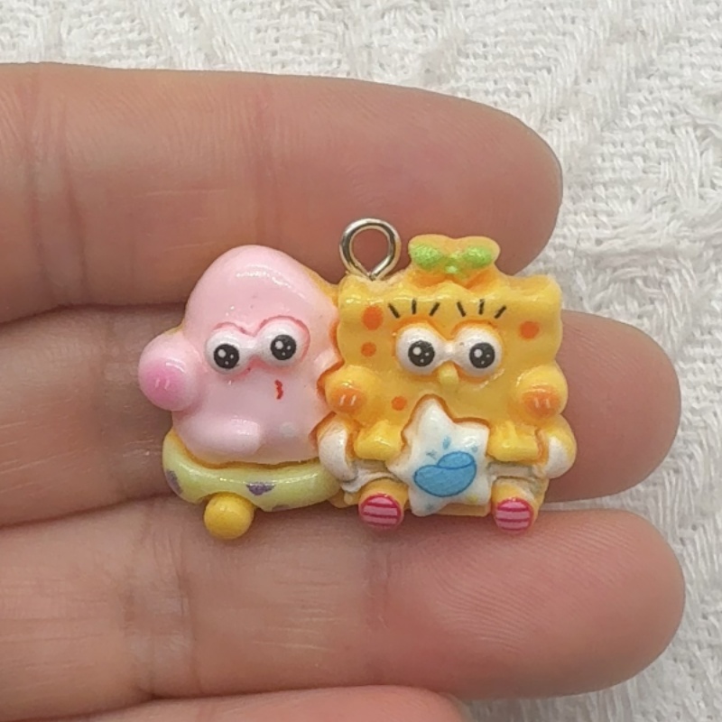 10pcs cartoon resin pendant, D - Party Games Birthday 리뷰 및 가격