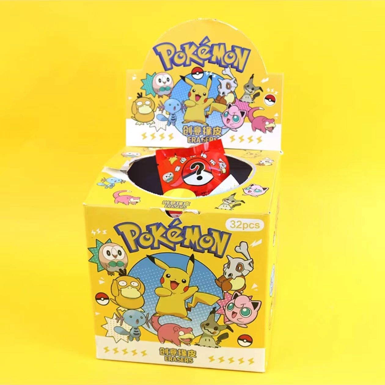 Pokemon Blind Bag Eraser Surpr - Party Games School 리뷰 및 가격