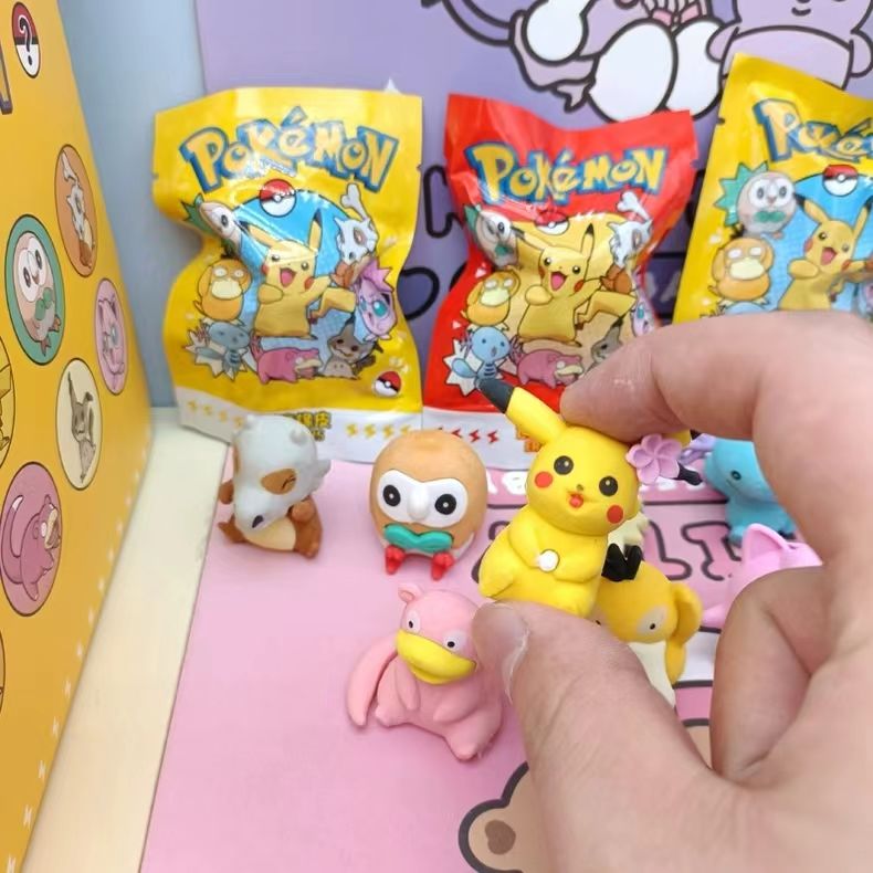 Pokemon Blind Bag Eraser Surpr - Party Games School 리뷰 및 가격