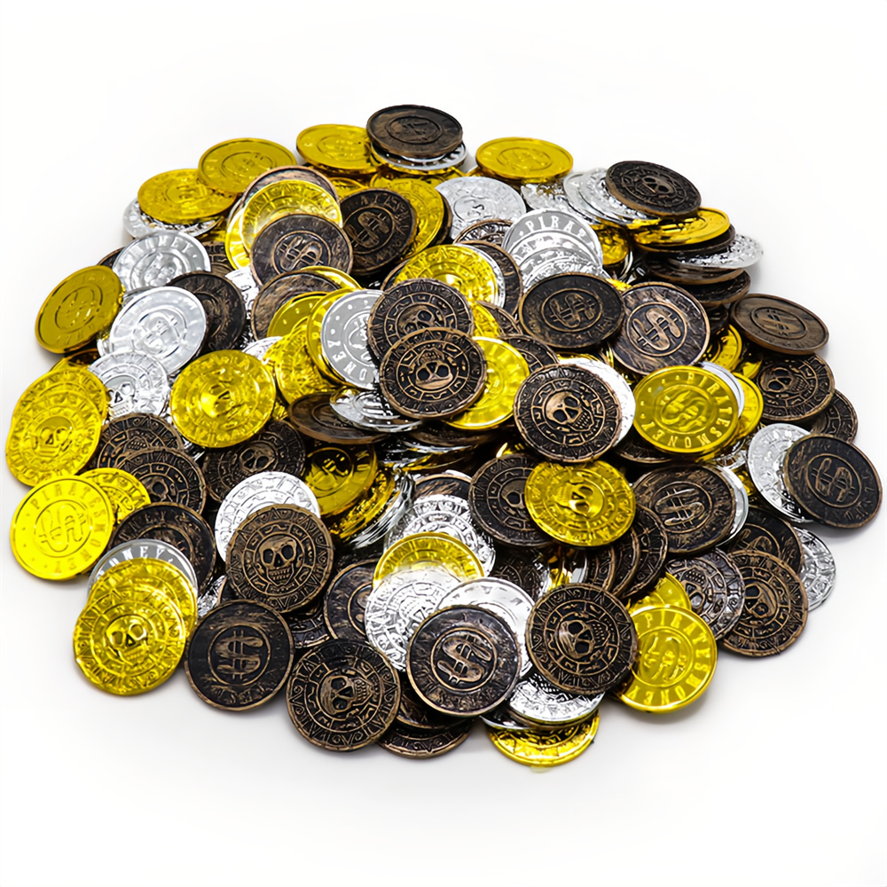 20/50/100pcs Retro Pirate Coin - Party Games Easter For Kids 리뷰 및 가격