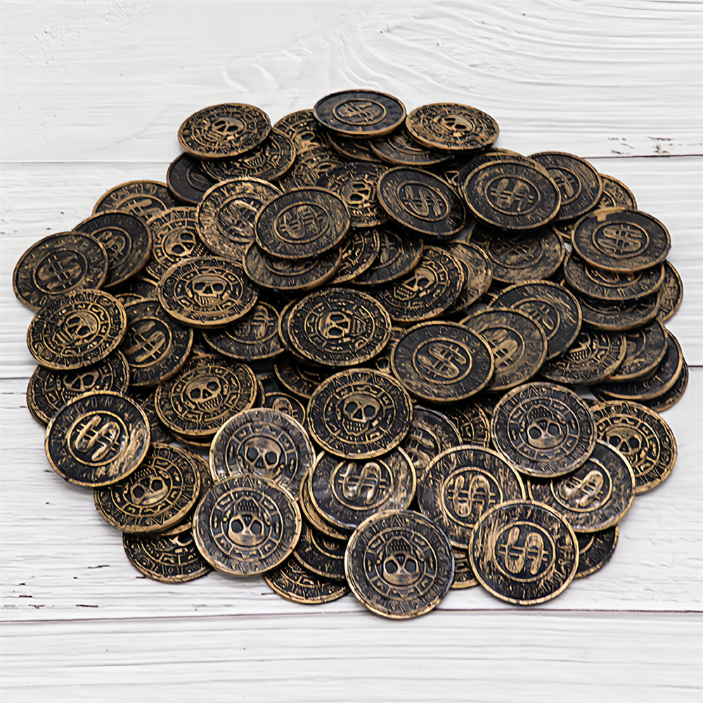 20/50/100pcs Retro Pirate Coin - Party Games Easter For Kids 리뷰 및 가격