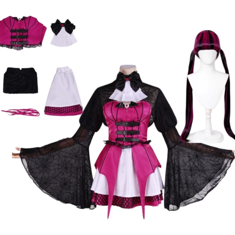 Anime Vampir Draculaura Cospla - Party Games School 리뷰 및 가격
