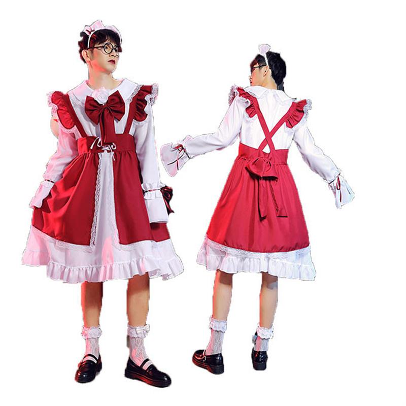 Comical Male Maid Skirt Costum - Party Games Crossplay 리뷰 및 가격