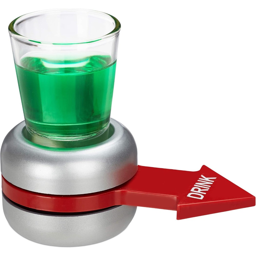 Relaxdays Drinking Game, Spin  - Party Games Adults Drinking 리뷰 및 가격