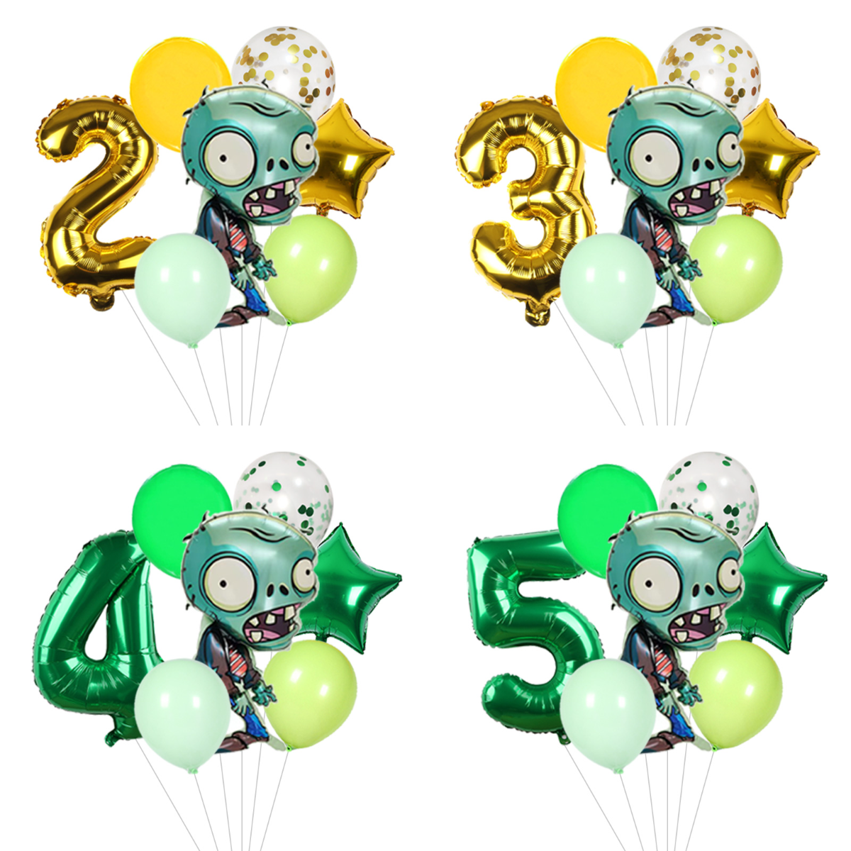 Plants vs Zombies Foil & Latex - Party Games Bunny 리뷰 및 가격