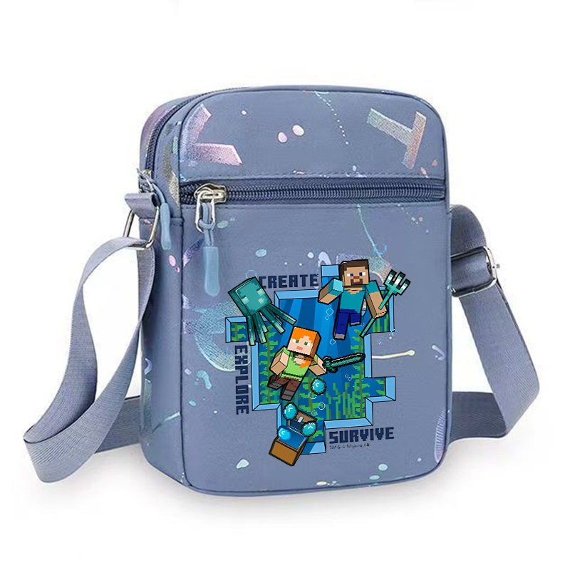 Game Themed Shoulder Bag Minec - Party Games Minecraft 리뷰 및 가격