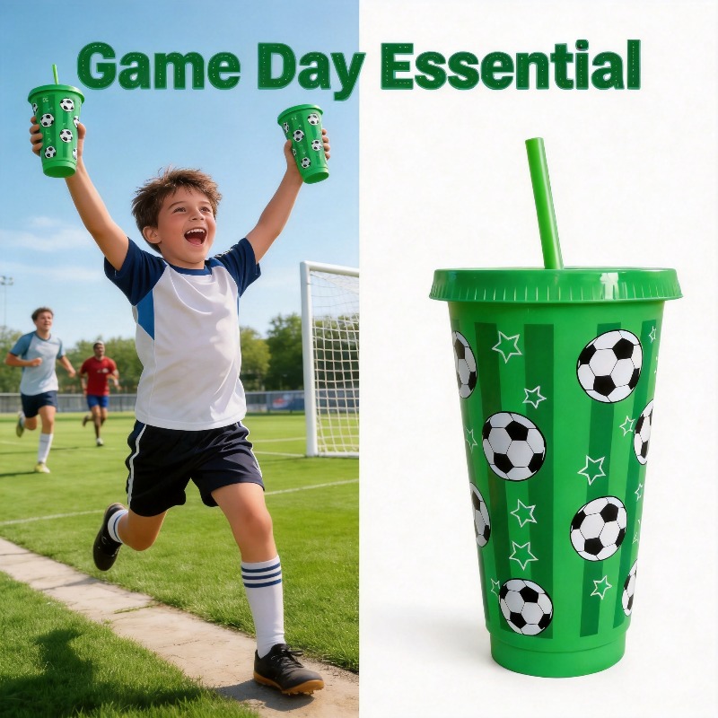 6/12Pcs 710ML Football Themed  - Party Games Adults Drinking 리뷰 및 가격