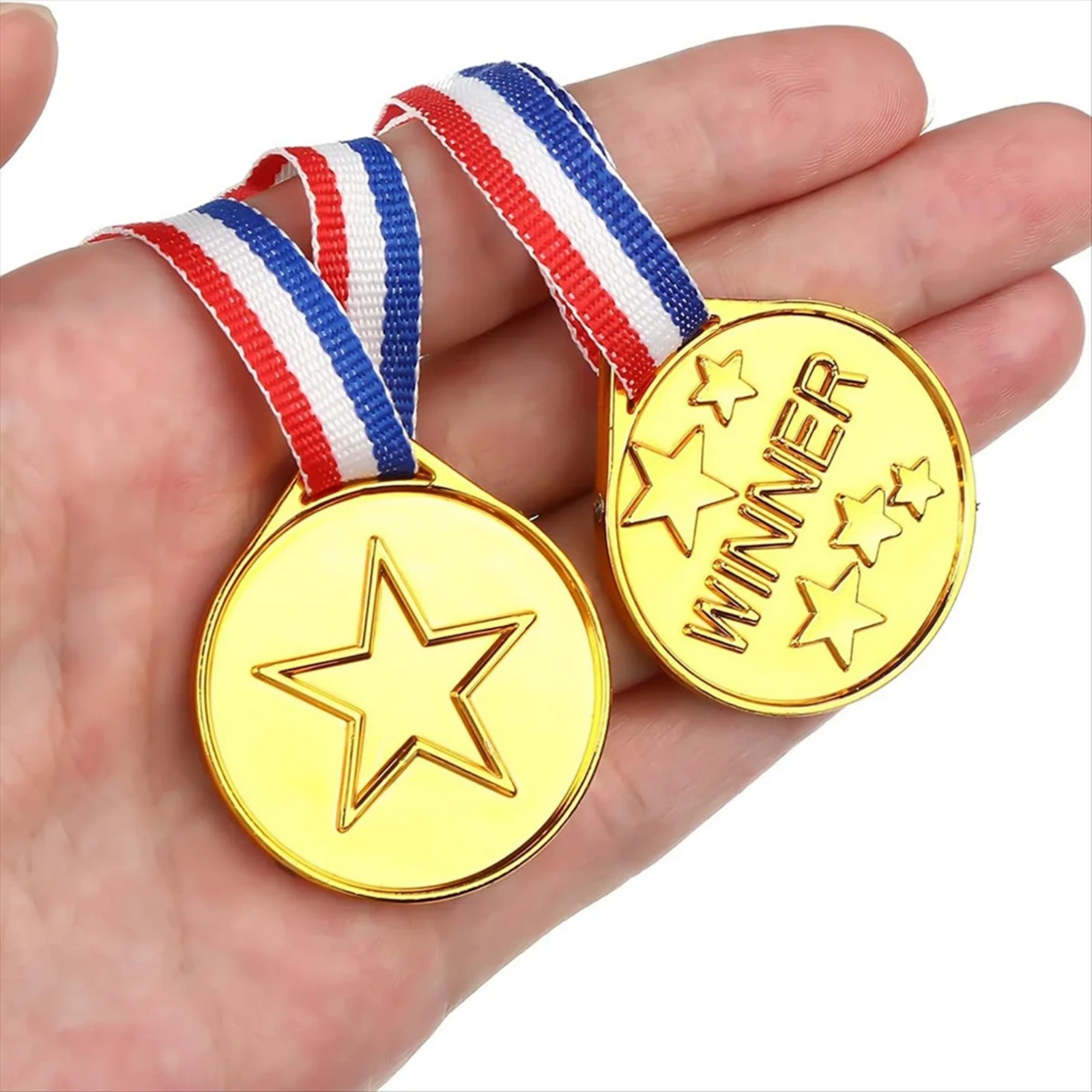 30Pcs Plastic Gold Winners Med - Party Games Easter For Kids 리뷰 및 가격