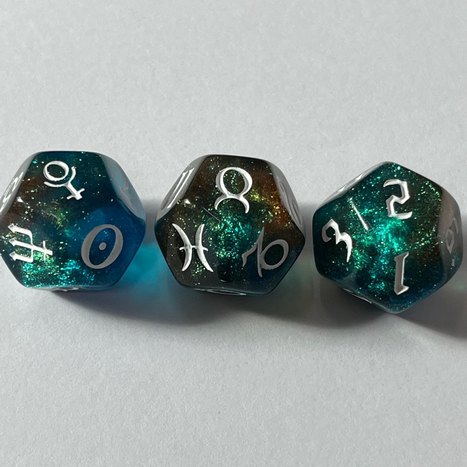Dodecahedron Astrology Dice Ac - Zodiac Party Games 리뷰 및 가격