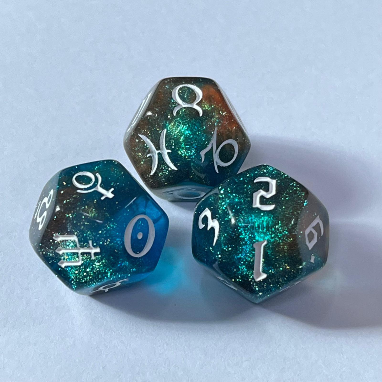 Dodecahedron Astrology Dice Ac - Zodiac Party Games 리뷰 및 가격